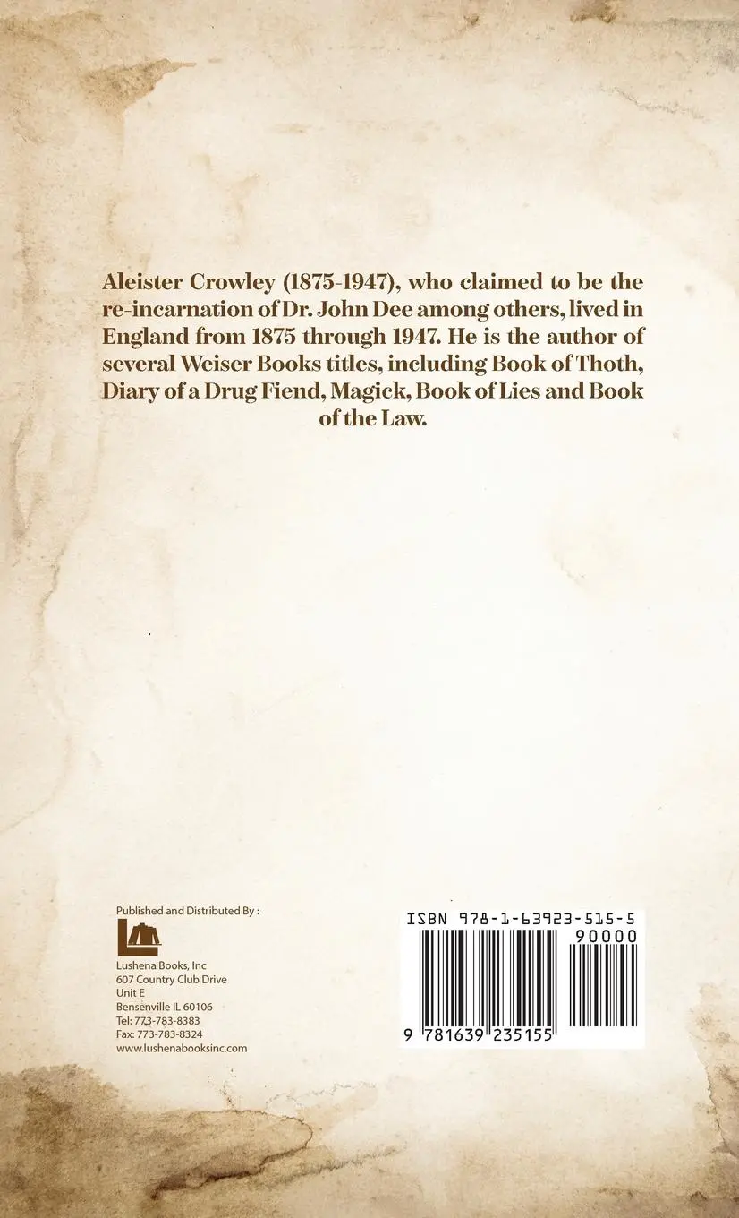 Rückseite: 9781639235155 | 777 Hardcover | By Aleister Crowley | Buch | Englisch | 2022