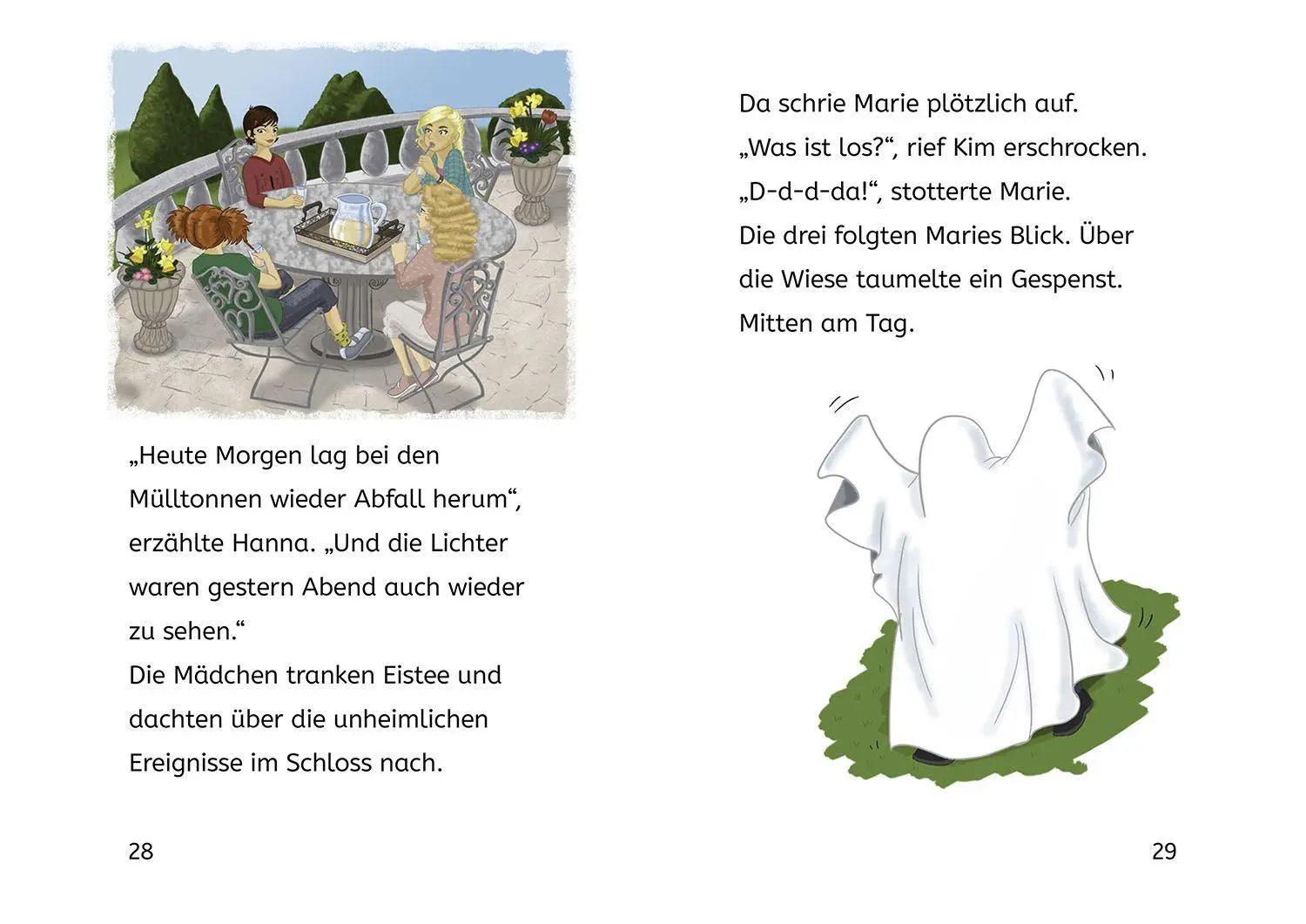 Bild: 9783440185155 | Die drei !!!, Bücherhelden 2. Klasse, Doppelband, Geisterspuk und...