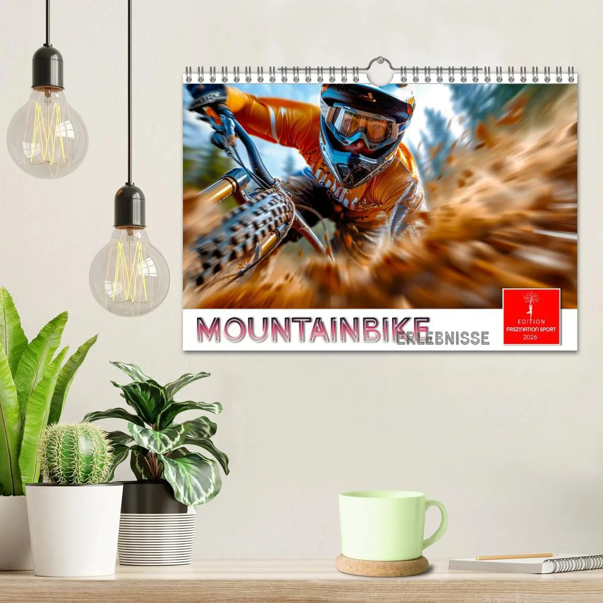 Bild: 9783457325155 | Mountainbike Erlebnisse (Wandkalender 2026 DIN A4 quer), CALVENDO...