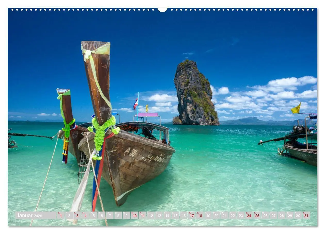 Bild: 9783457635155 | THAILAND - Land des Lächelns (Wandkalender 2026 DIN A2 quer),...