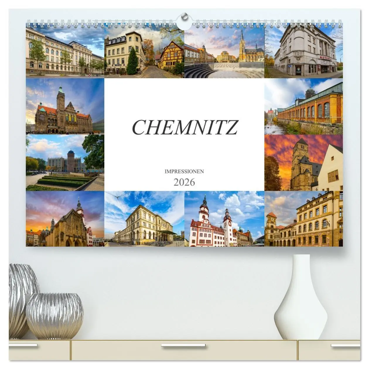 Cover: 9783457705155 | Chemnitz Impressionen (hochwertiger Premium Wandkalender 2026 DIN...