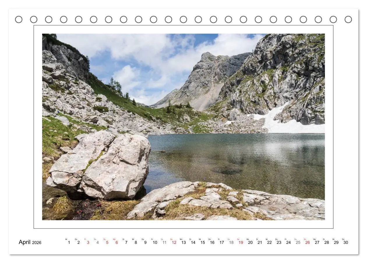 Bild: 9783457945155 | Rund um den Watzmann (Tischkalender 2026 DIN A5 quer), CALVENDO...