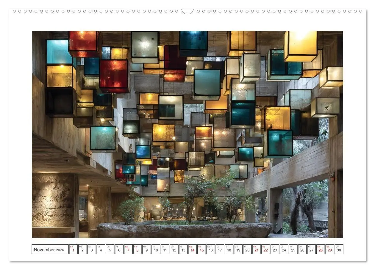 Bild: 9783516655155 | Licht trifft Beton (Wandkalender 2026 DIN A2 quer), CALVENDO...