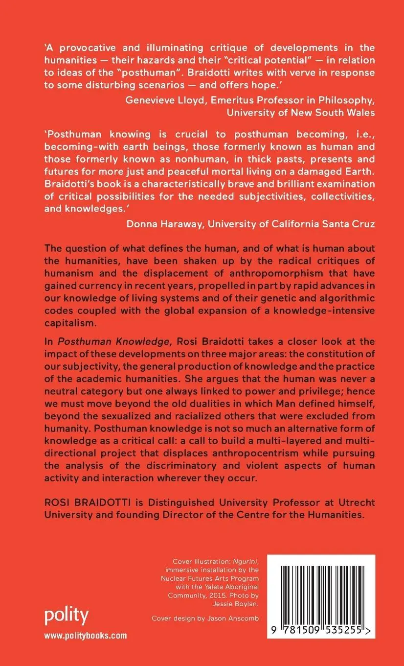 Rückseite: 9781509535255 | Posthuman Knowledge | Rosi Braidotti | Buch | 210 S. | Englisch | 2019