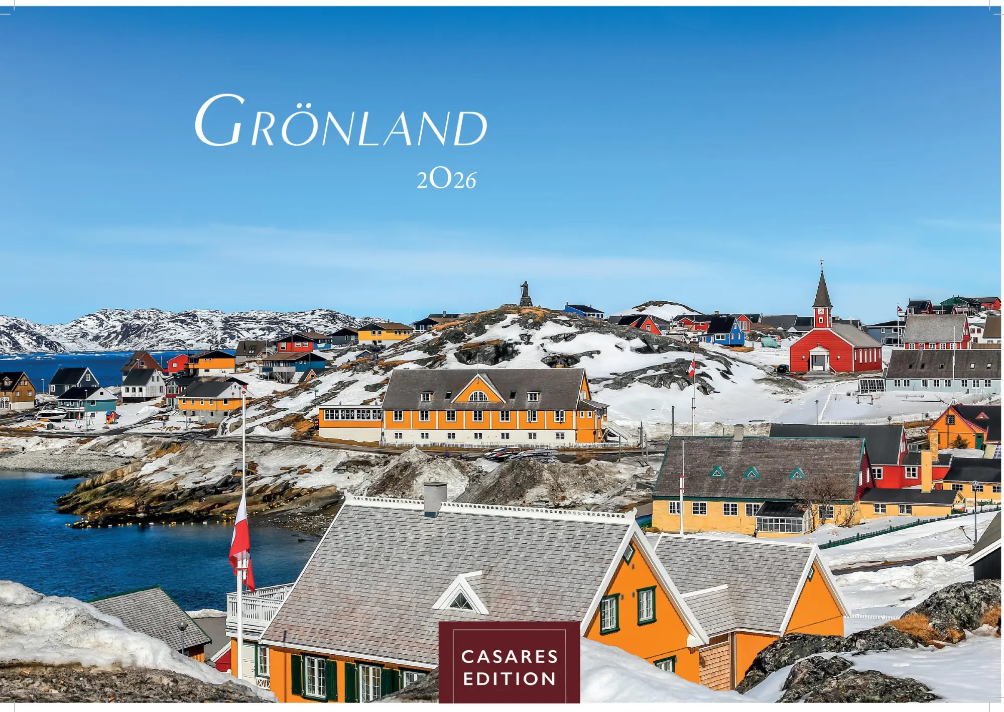 Cover: 9781835245255 | Grönland Kalender 2026 35x50cm Grosses Format - Wandkalender mit...