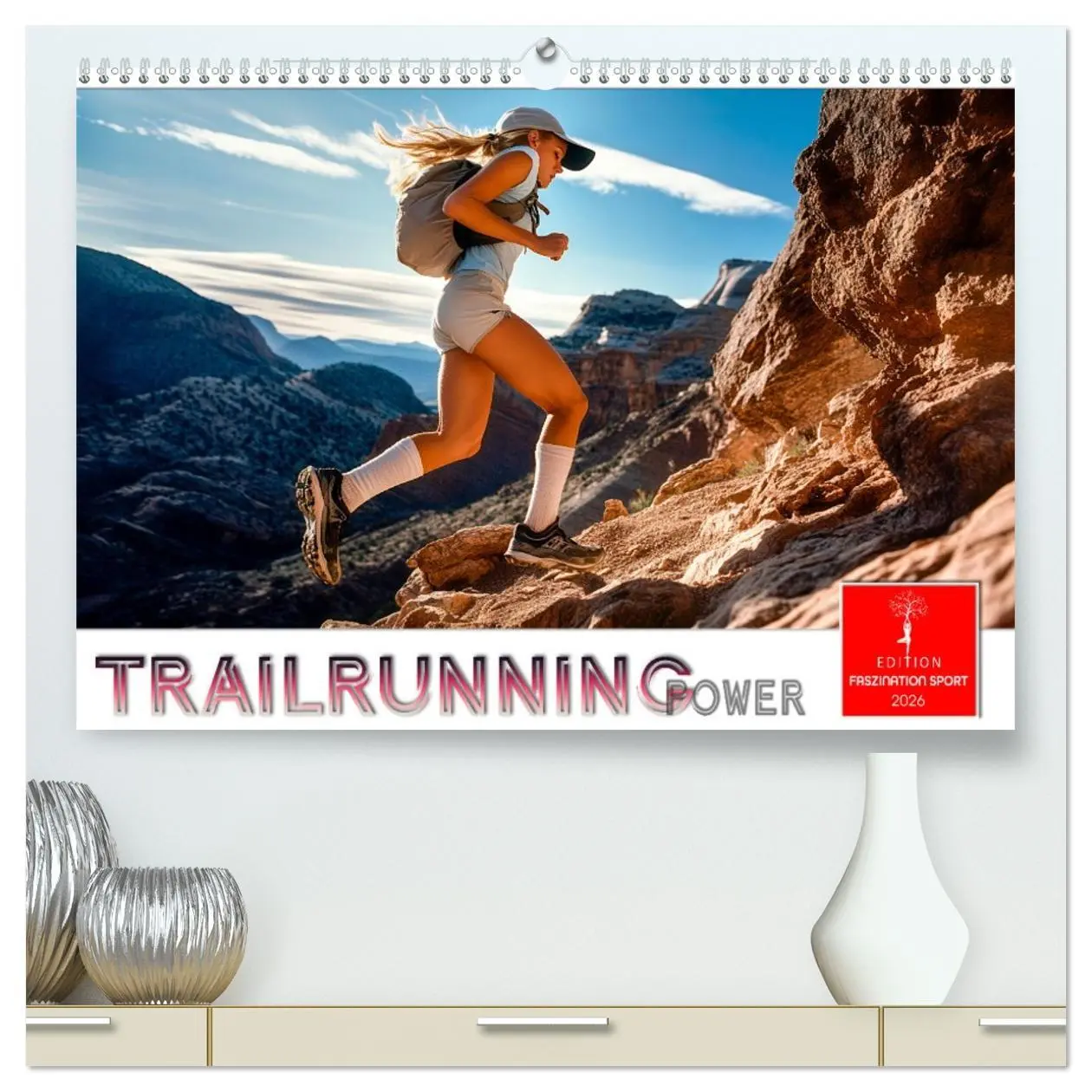 Cover: 9783457315255 | Trailrunning Power (hochwertiger Premium Wandkalender 2026 DIN A2...
