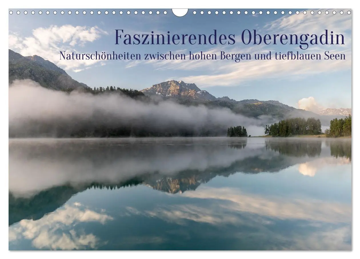 Cover: 9783457625255 | Faszinierendes Oberengadin (Wandkalender 2026 DIN A3 quer),...