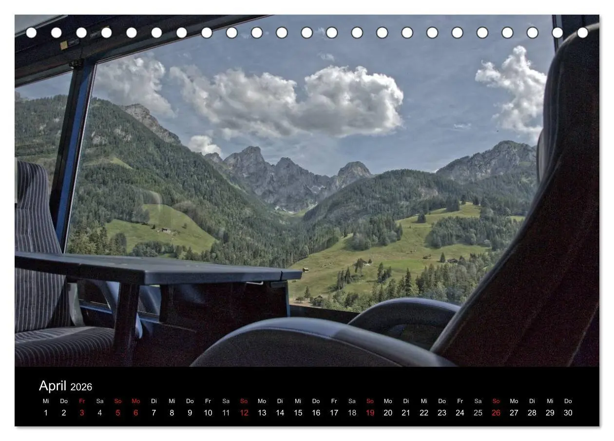 Bild: 9783516025255 | Schweizer Eisenbahn (Tischkalender 2026 DIN A5 quer), CALVENDO...