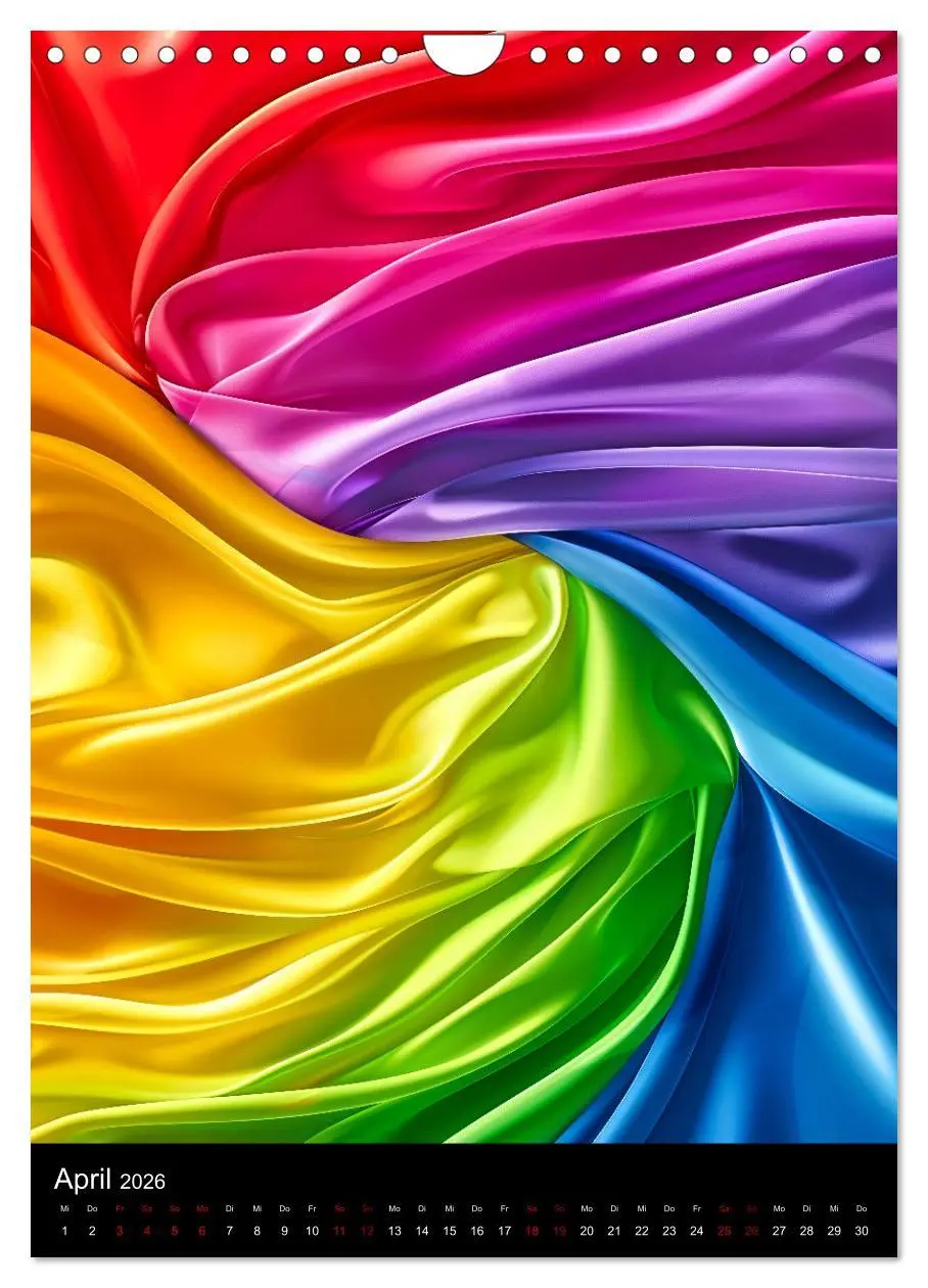 Bild: 9783516265255 | Tanz der Farben - Bunt durch das Jahr (Wandkalender 2026 DIN A4...
