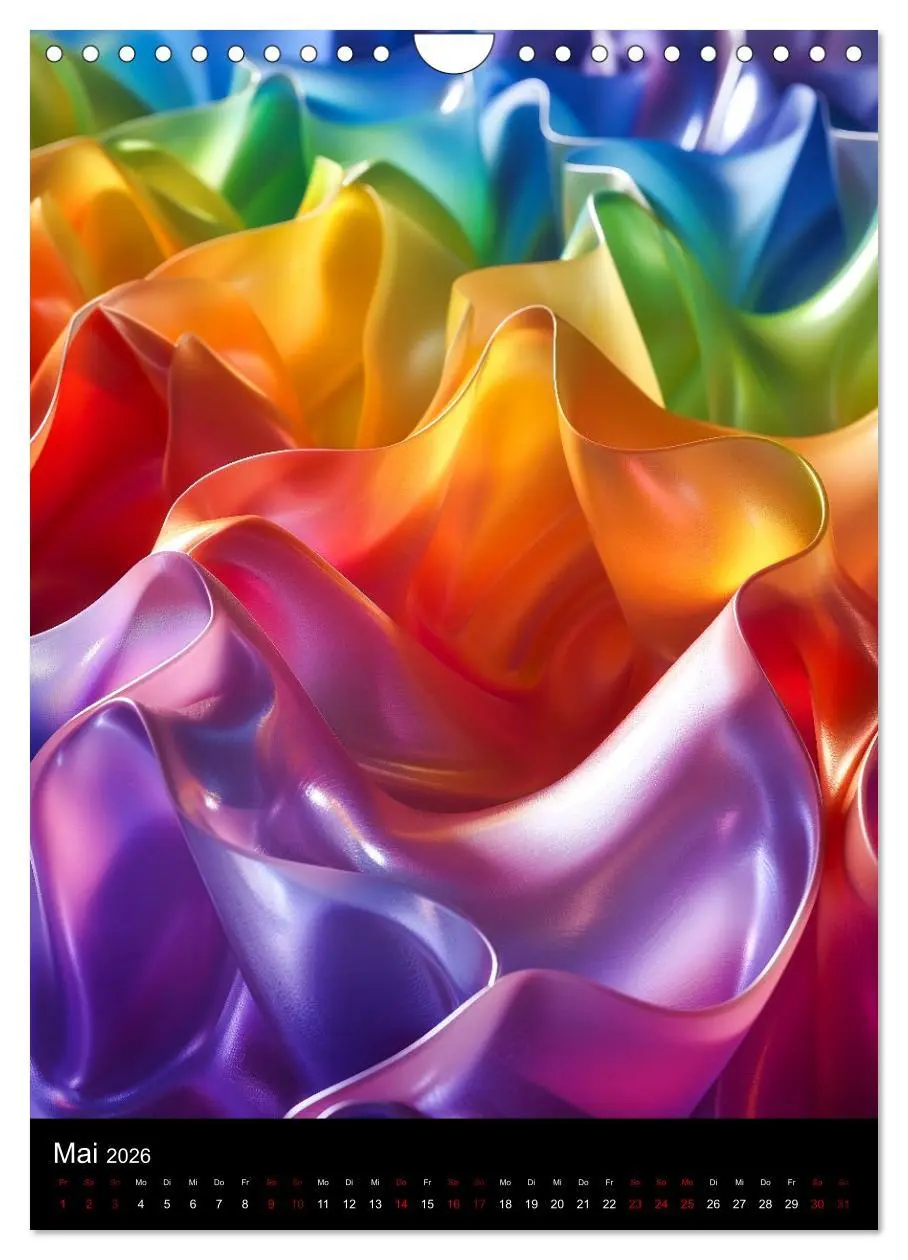Bild: 9783516265255 | Tanz der Farben - Bunt durch das Jahr (Wandkalender 2026 DIN A4...