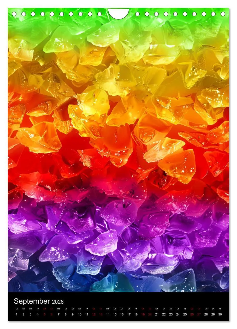 Bild: 9783516265255 | Tanz der Farben - Bunt durch das Jahr (Wandkalender 2026 DIN A4...