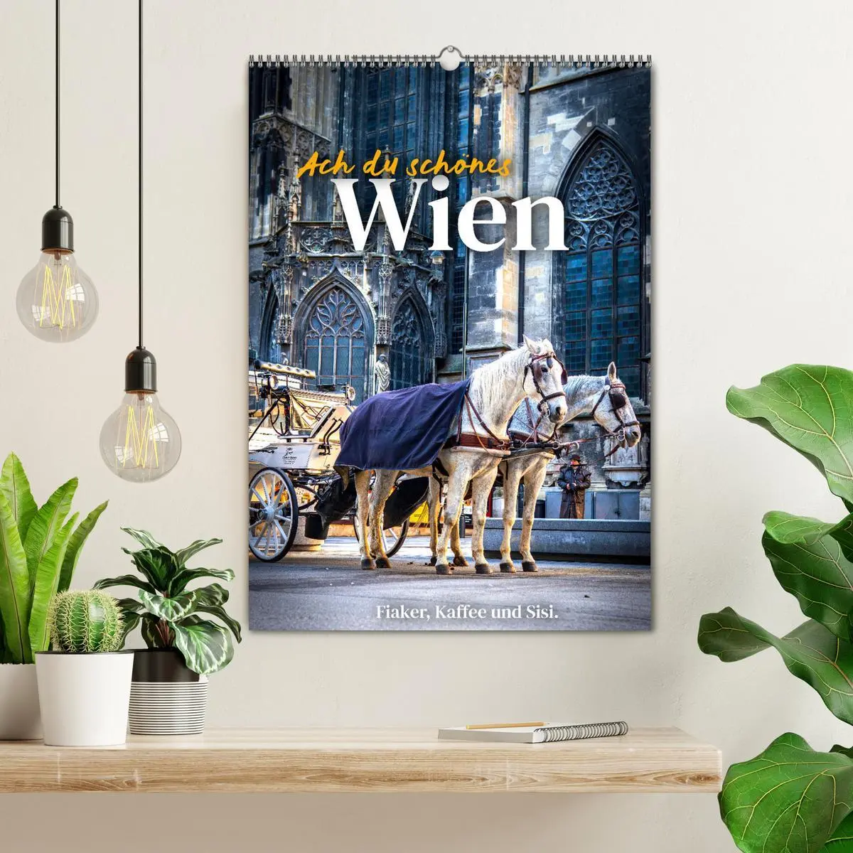 Bild: 9783516335255 | Ach du schönes Wien (Wandkalender 2026 DIN A2 hoch), CALVENDO...