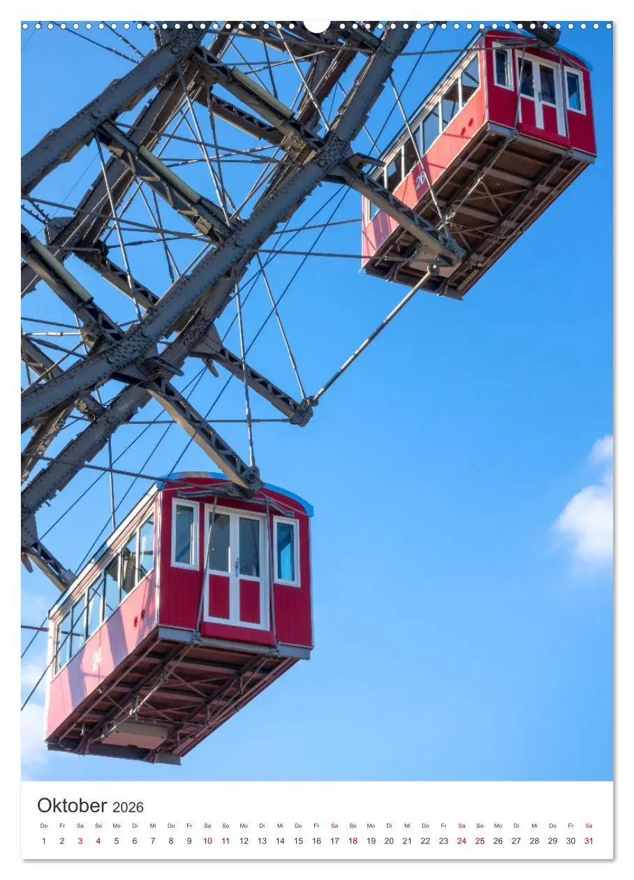 Bild: 9783516335255 | Ach du schönes Wien (Wandkalender 2026 DIN A2 hoch), CALVENDO...