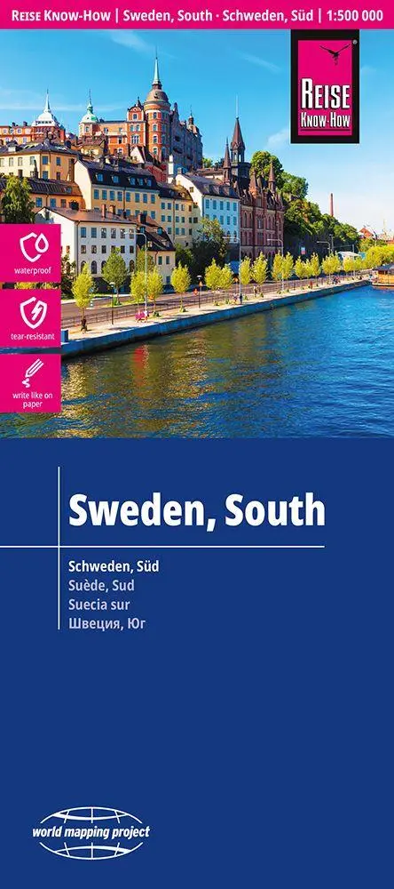Cover: 9783831775255 | Reise Know-How Landkarte Schweden, Süd (1:500.000) | (Land-)Karte