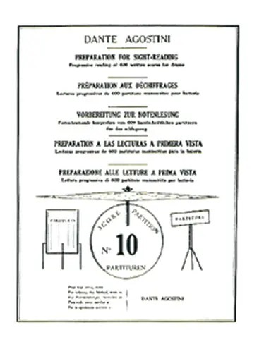 Cover: 9790707005255 | Preparation for Sight-Reading 10 progressive reading of 600 written...