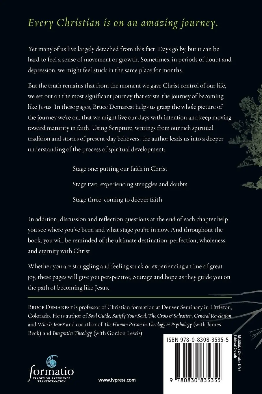 Rückseite: 9780830835355 | Seasons of the Soul | Stages of Spiritual Development | Bruce Demarest