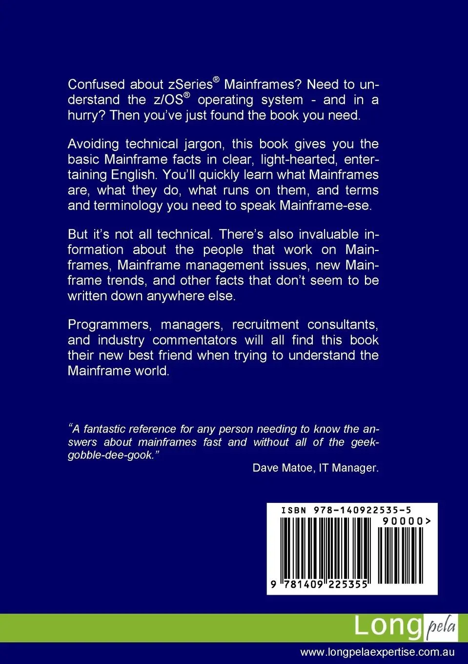 Rückseite: 9781409225355 | What On Earth is a Mainframe? | David Stephens | Taschenbuch | 2008