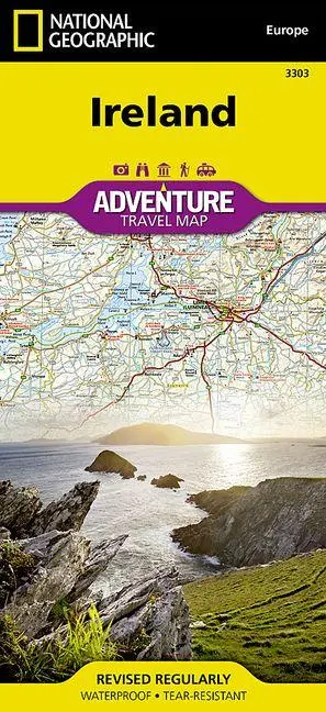 Cover: 9781566955355 | Ireland Map | National Geographic Maps | (Land-)Karte | Englisch