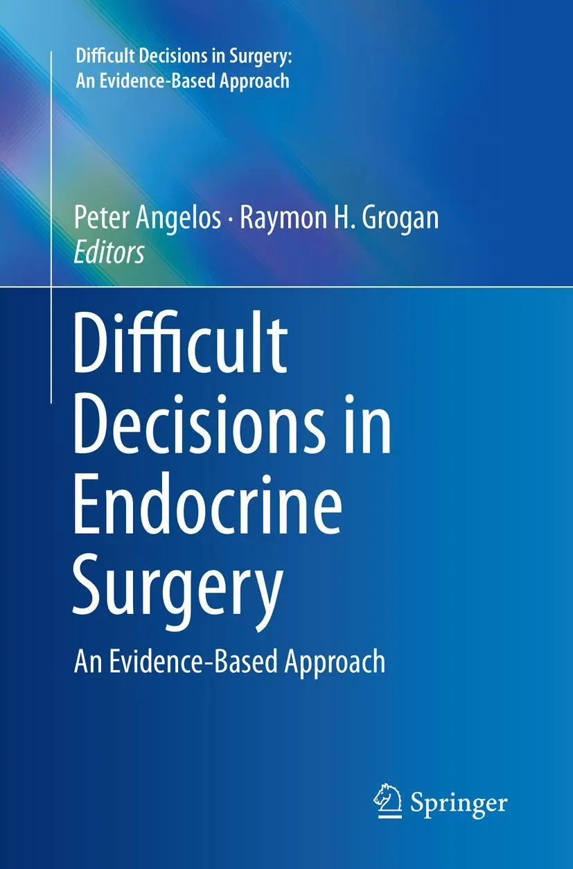 Cover: 9783030065355 | Difficult Decisions in Endocrine Surgery | An Evidence-Based Approach