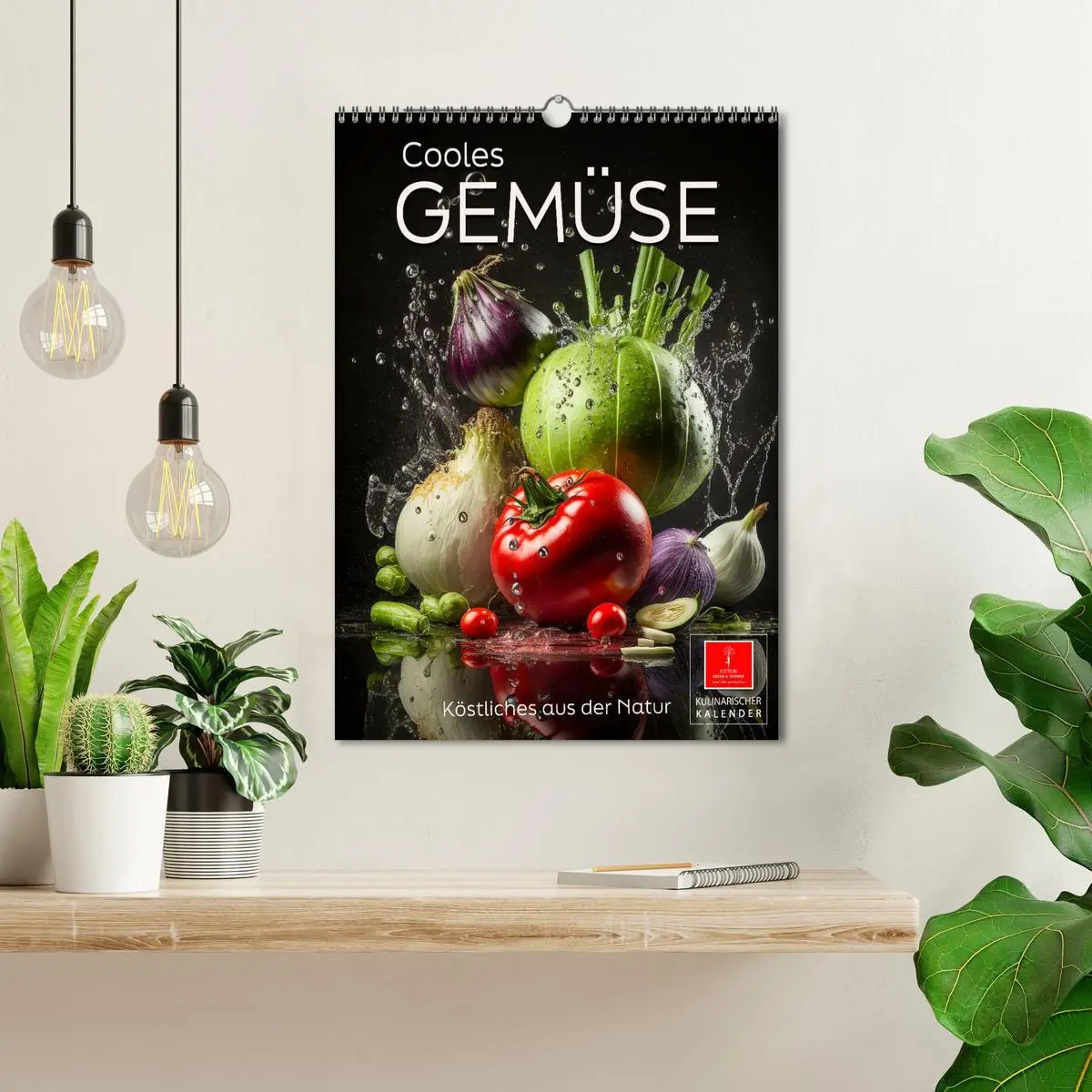 Bild: 9783516325355 | Cooles Gemüse (Wandkalender 2026 DIN A3 hoch), CALVENDO Monatskalender