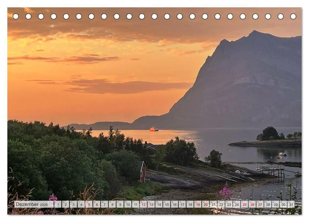 Bild: 9783516705355 | Wandern in Norwegen - Einklang von Gebirge und Meer (Tischkalender...