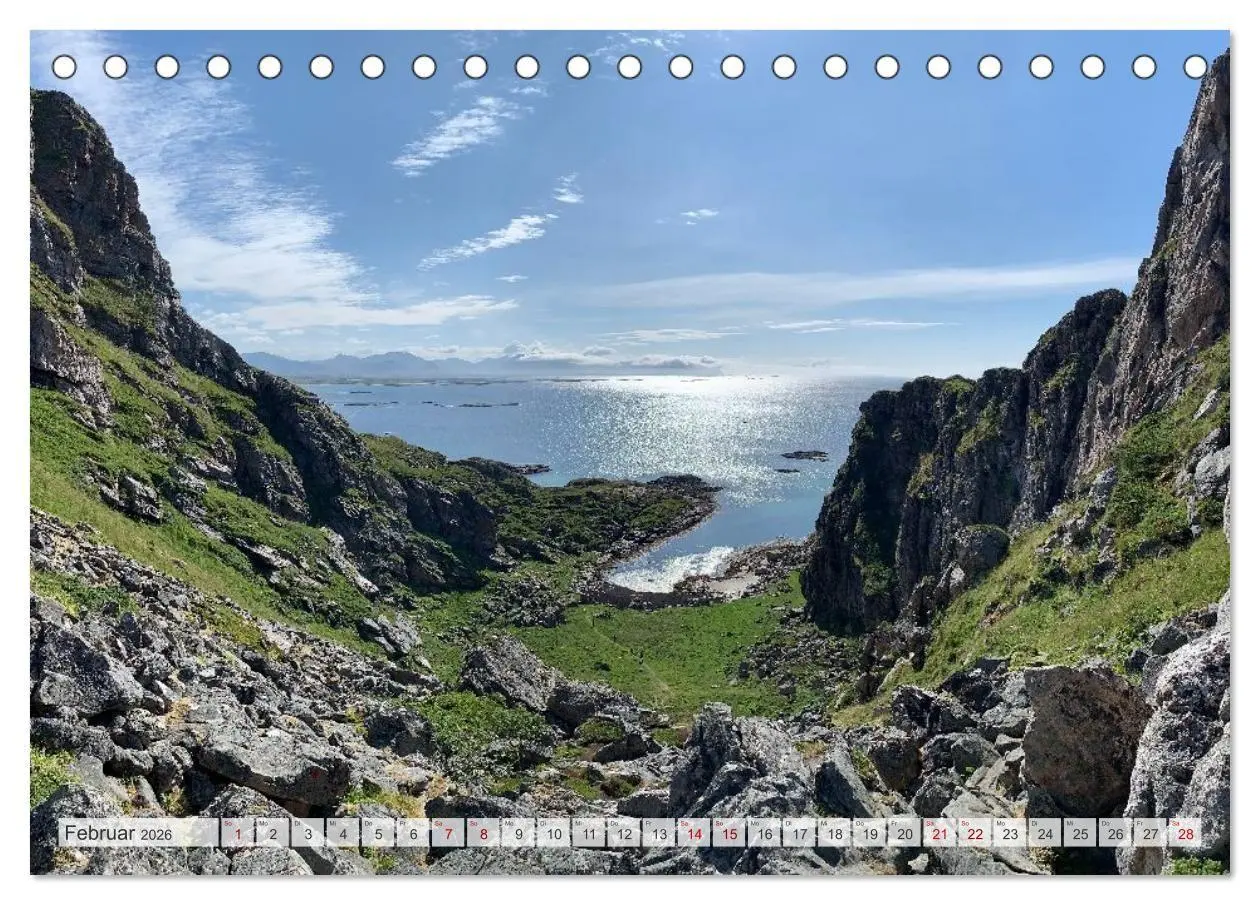 Bild: 9783516705355 | Wandern in Norwegen - Einklang von Gebirge und Meer (Tischkalender...