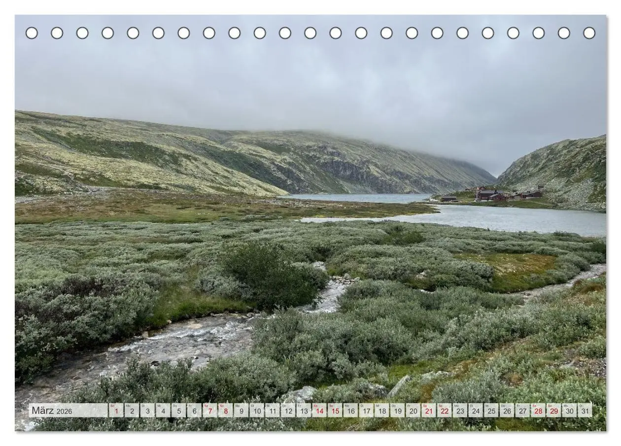 Bild: 9783516705355 | Wandern in Norwegen - Einklang von Gebirge und Meer (Tischkalender...