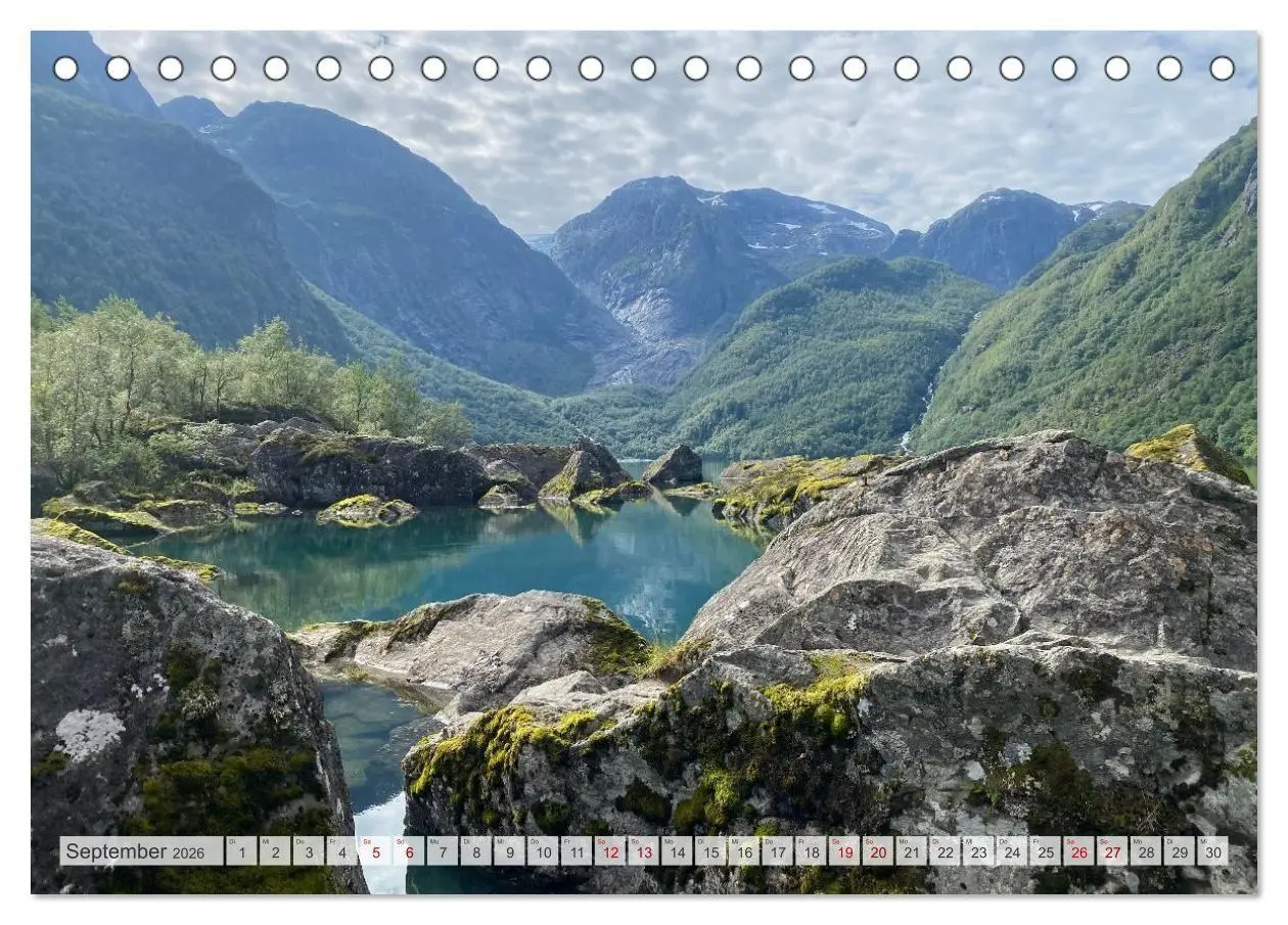 Bild: 9783516705355 | Wandern in Norwegen - Einklang von Gebirge und Meer (Tischkalender...