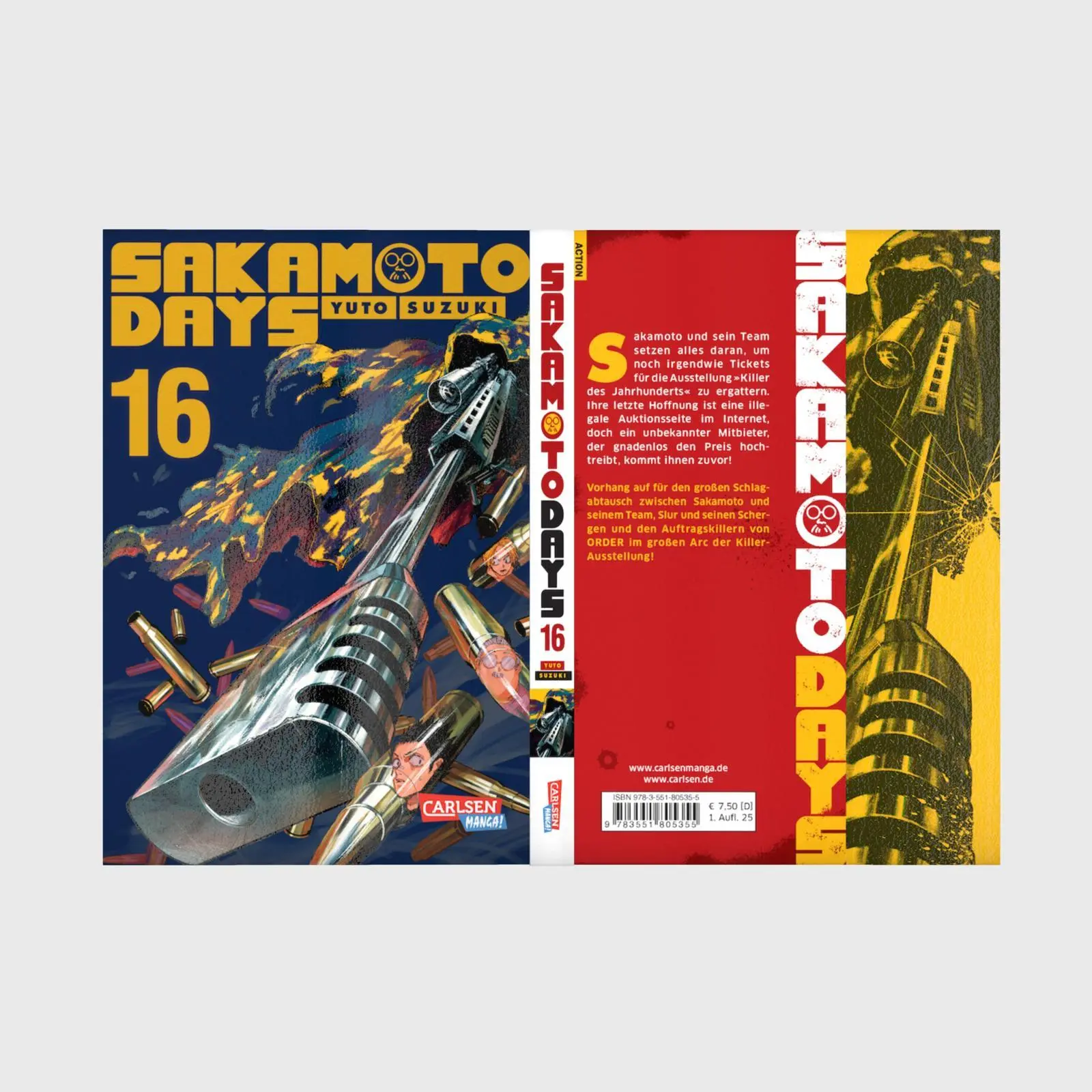 Bild: 9783551805355 | Sakamoto Days 16 | Yuto Suzuki | Taschenbuch | Sakamoto Days | 192 S.