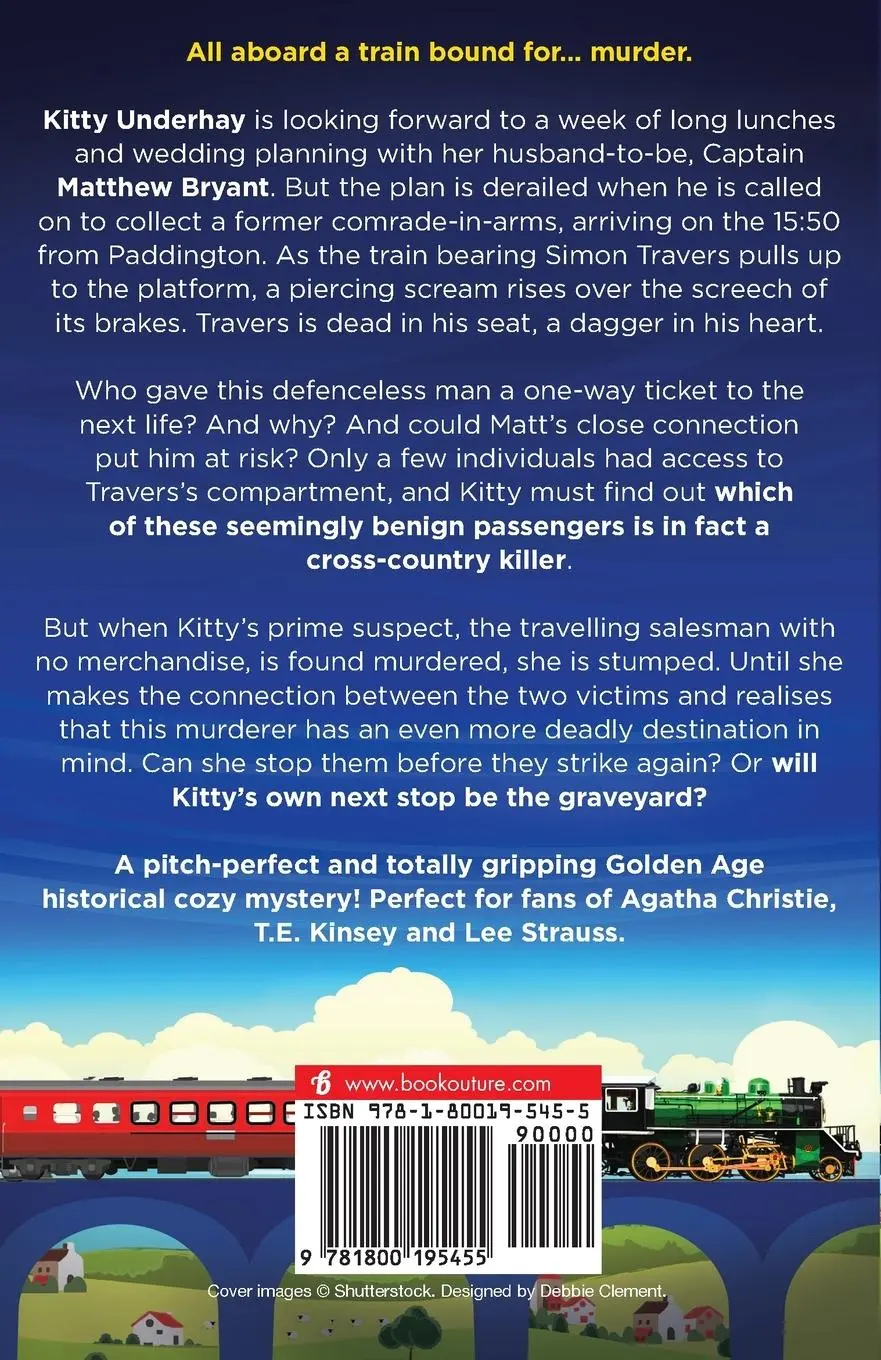 Rückseite: 9781800195455 | Murder in First Class | A completely unputdownable cozy murder mystery