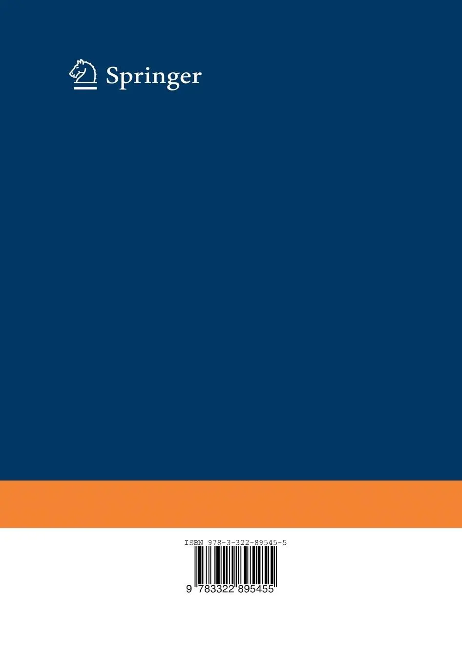 Rückseite: 9783322895455 | Abwassertechnik | W. Hosang | Taschenbuch | x | Deutsch | 2013