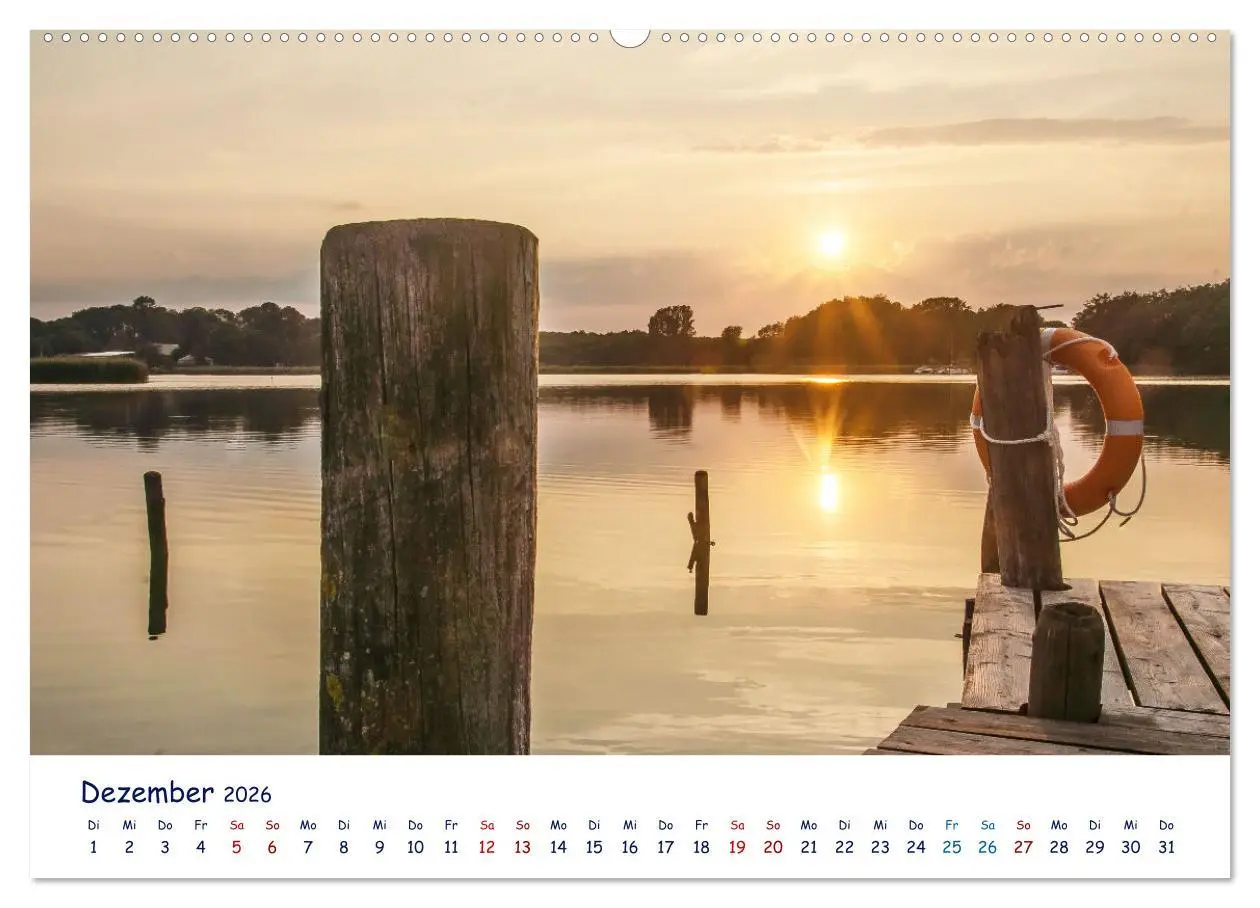 Bild: 9783457915455 | Maritime Schlei (Wandkalender 2026 DIN A2 quer), CALVENDO...