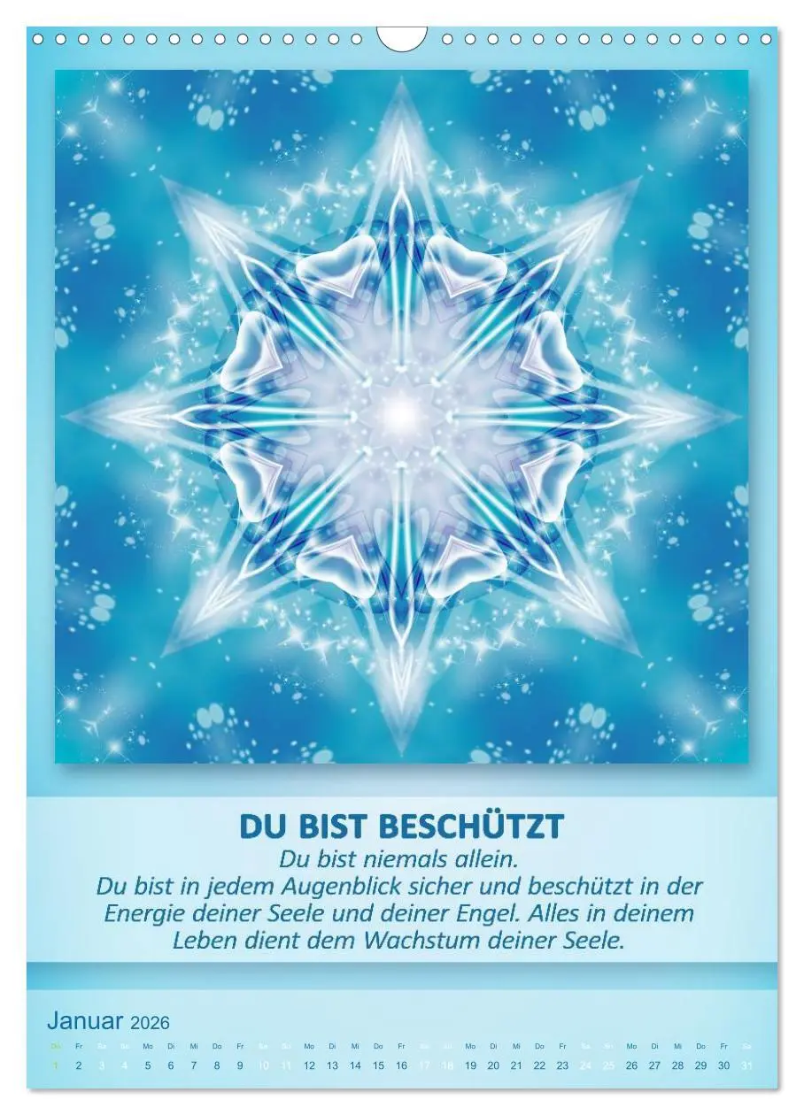 Bild: 9783516485455 | Light Energy Mandalas - Kalender - Vol. 1 (Wandkalender 2026 DIN A3...