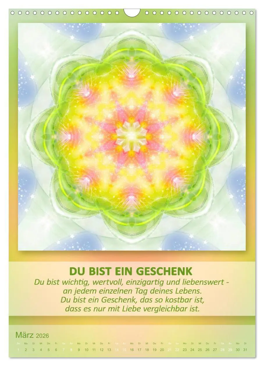 Bild: 9783516485455 | Light Energy Mandalas - Kalender - Vol. 1 (Wandkalender 2026 DIN A3...
