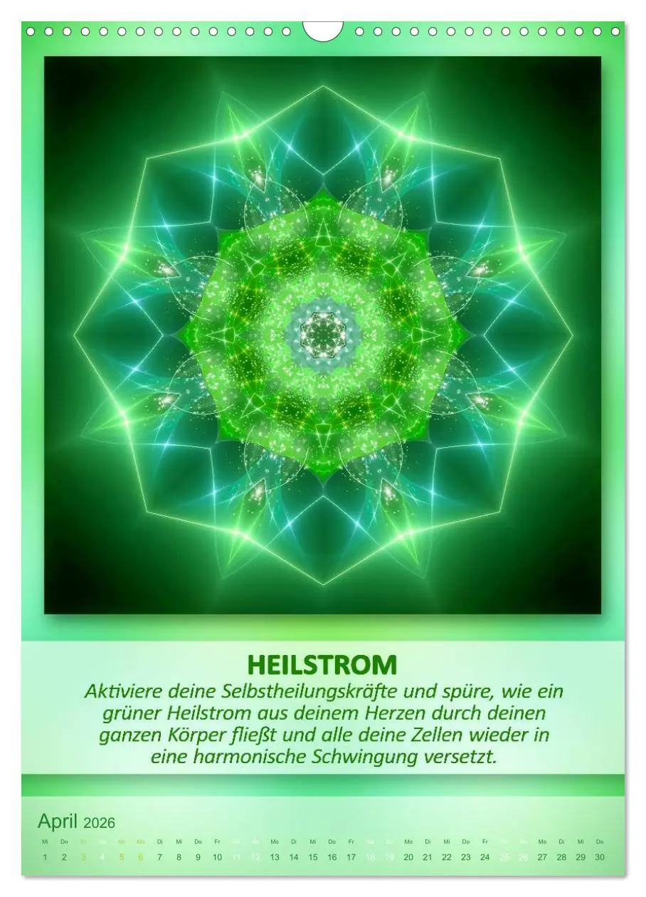 Bild: 9783516485455 | Light Energy Mandalas - Kalender - Vol. 1 (Wandkalender 2026 DIN A3...