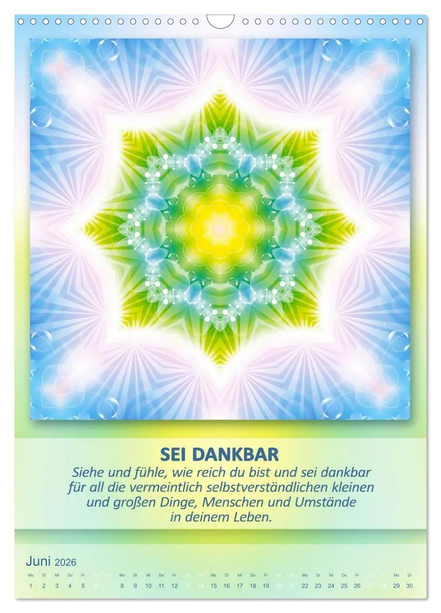 Bild: 9783516485455 | Light Energy Mandalas - Kalender - Vol. 1 (Wandkalender 2026 DIN A3...