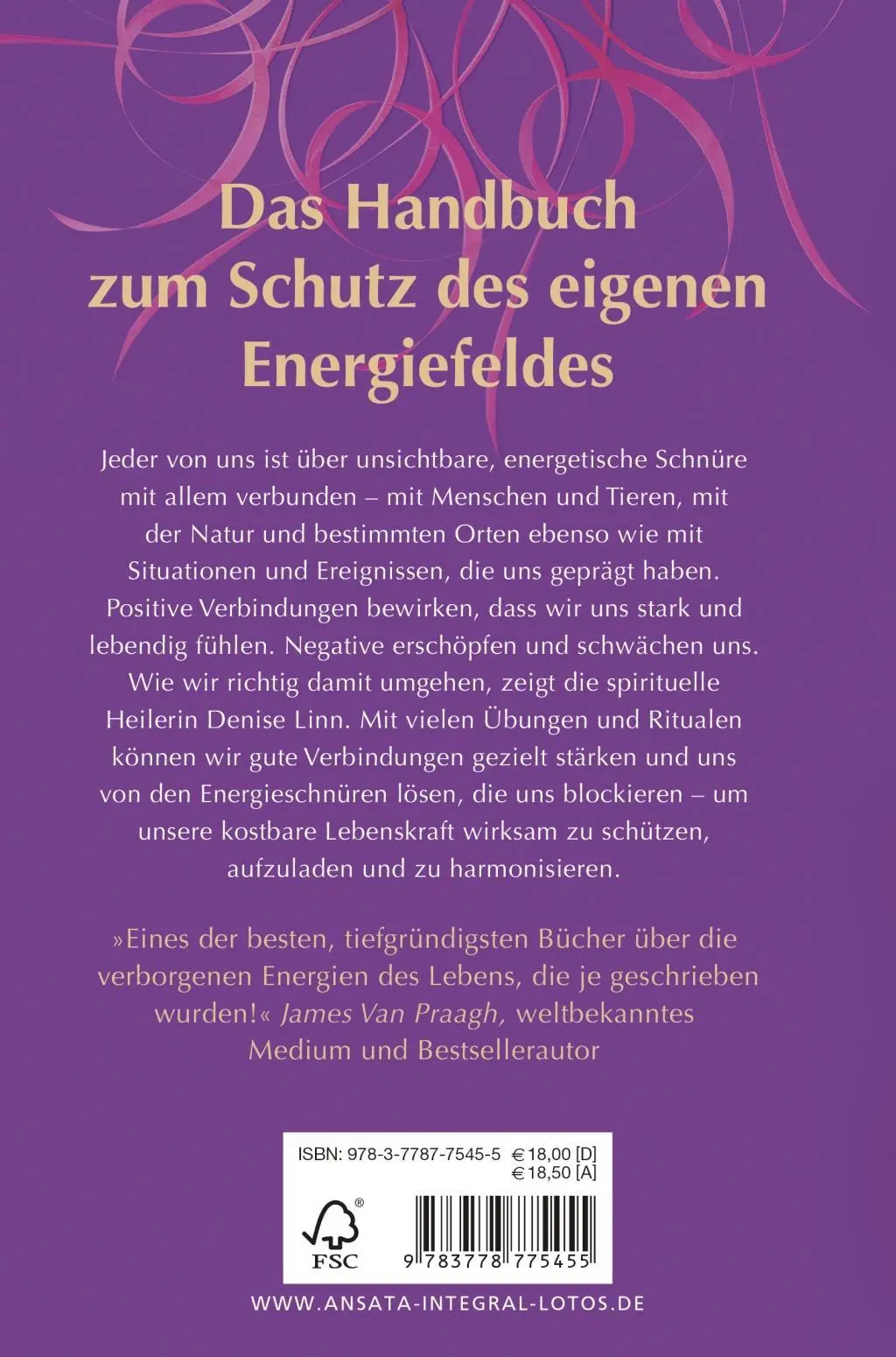 Bild: 9783778775455 | Energieschnüre | Denise Linn | Taschenbuch | 288 S. | Deutsch | 2019