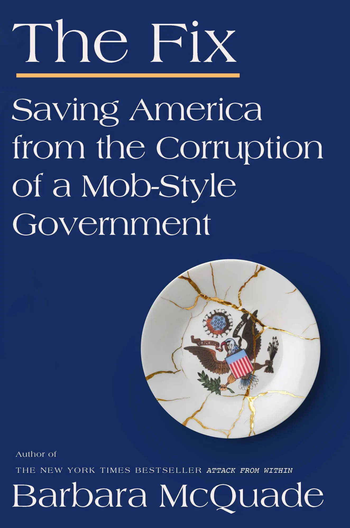 Cover: 9781644215555 | The Fix | Saving America from the Corruption of a Mob-Style Government