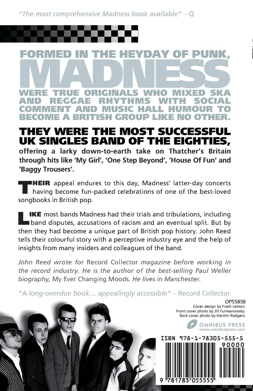 Rückseite: 9781783055555 | House of Fun | The Story of Madness | John Reed | Taschenbuch | 2014