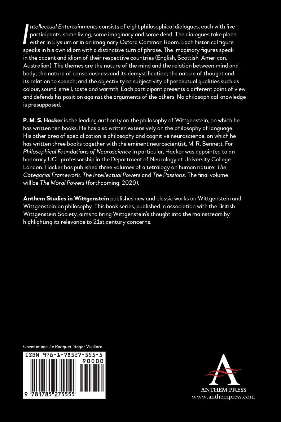 Rückseite: 9781785275555 | Intellectual Entertainments | P. M. S. Hacker | Taschenbuch | Englisch