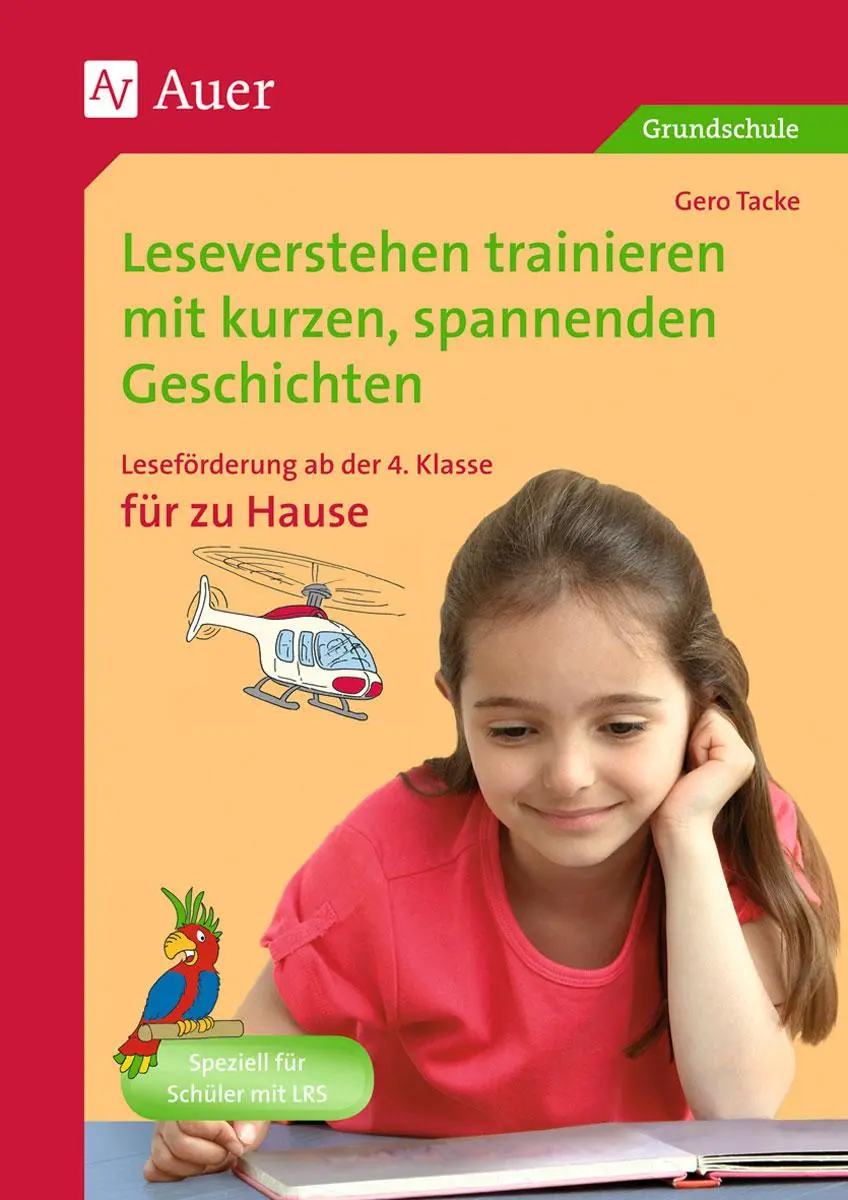 Cover: 9783403065555 | Leseverstehen trainieren, ab Klasse 4, zu Hause | Gero Tacke | 56 S.