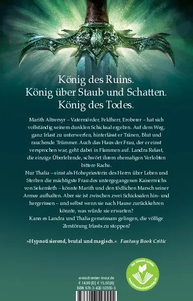 Rückseite: 9783426525555 | Der Turm des wiederkehrenden Todes | Roman | Anna Smith Spark | Buch