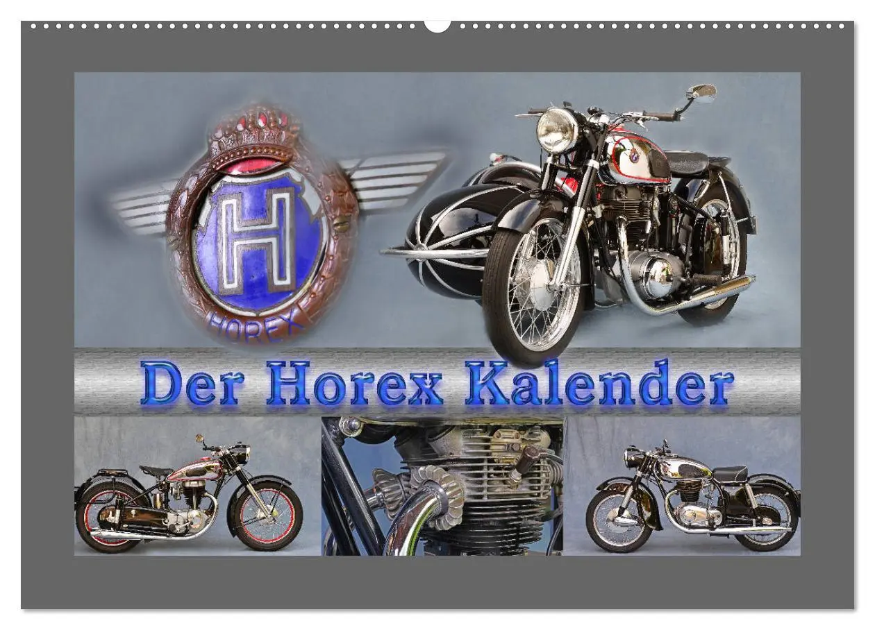 Cover: 9783457765555 | Der Horex Kalender (Wandkalender 2026 DIN A2 quer), CALVENDO...