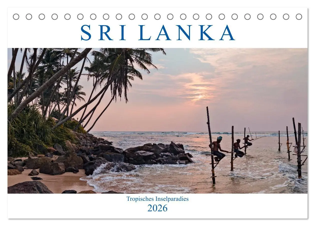 Cover: 9783457835555 | Sri Lanka, tropisches Inselparadies (Tischkalender 2026 DIN A5...