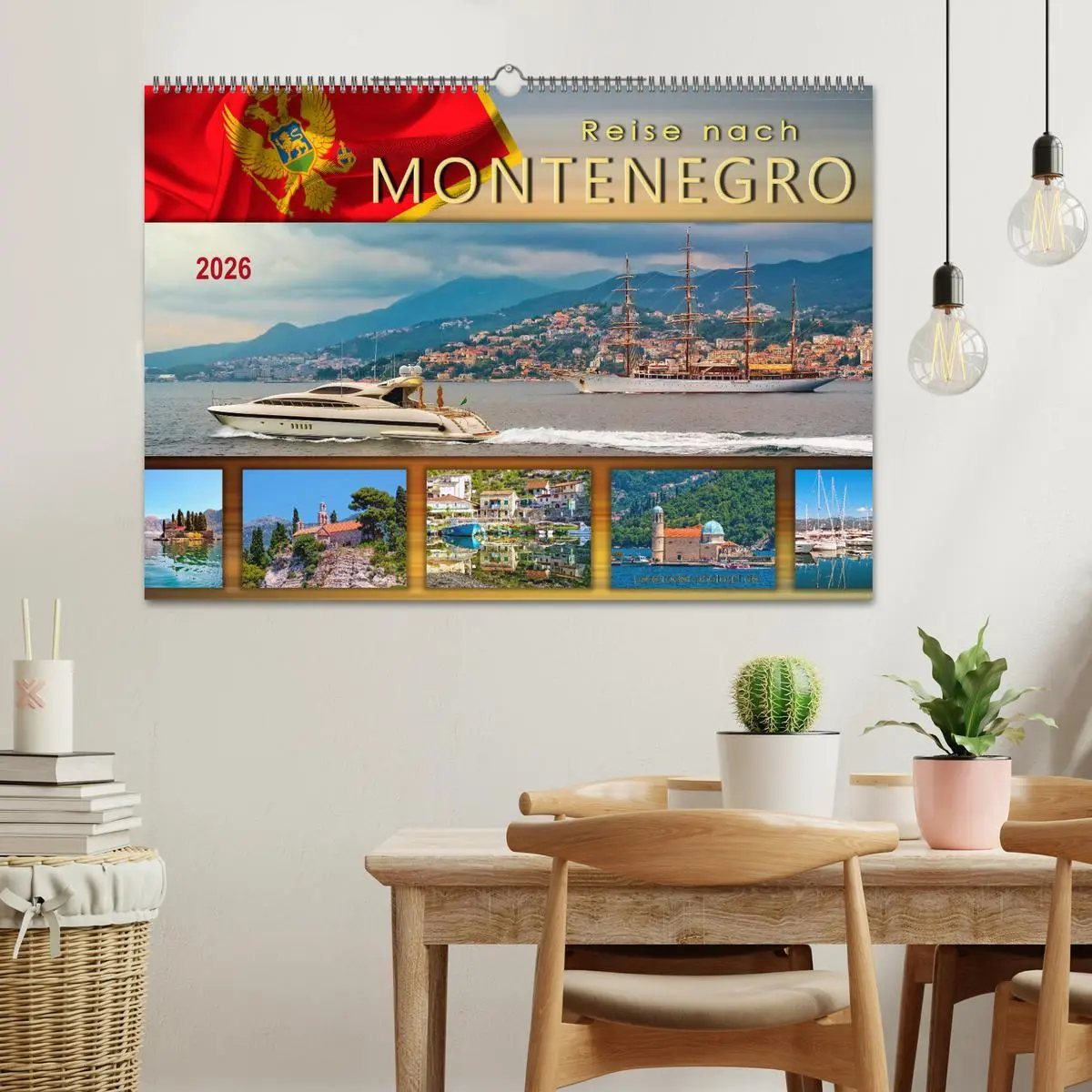 Bild: 9783457905555 | Reise nach Montenegro (Wandkalender 2026 DIN A2 quer), CALVENDO...