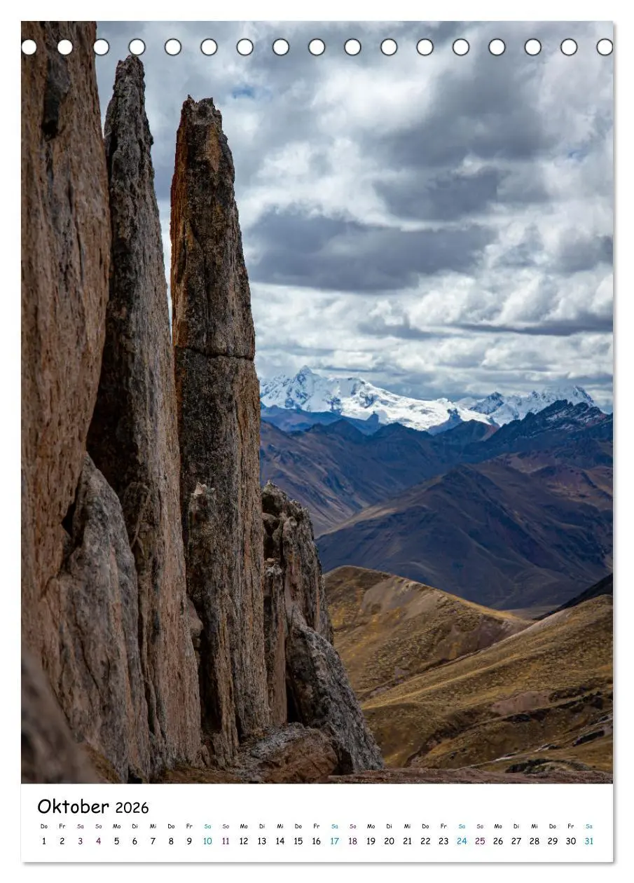 Bild: 9783516305555 | Peru in Südamerika (Tischkalender 2026 DIN A5 hoch), CALVENDO...