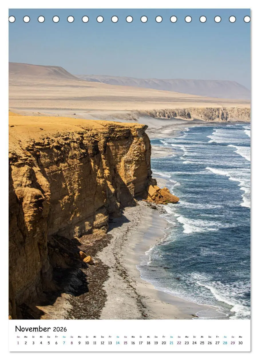 Bild: 9783516305555 | Peru in Südamerika (Tischkalender 2026 DIN A5 hoch), CALVENDO...