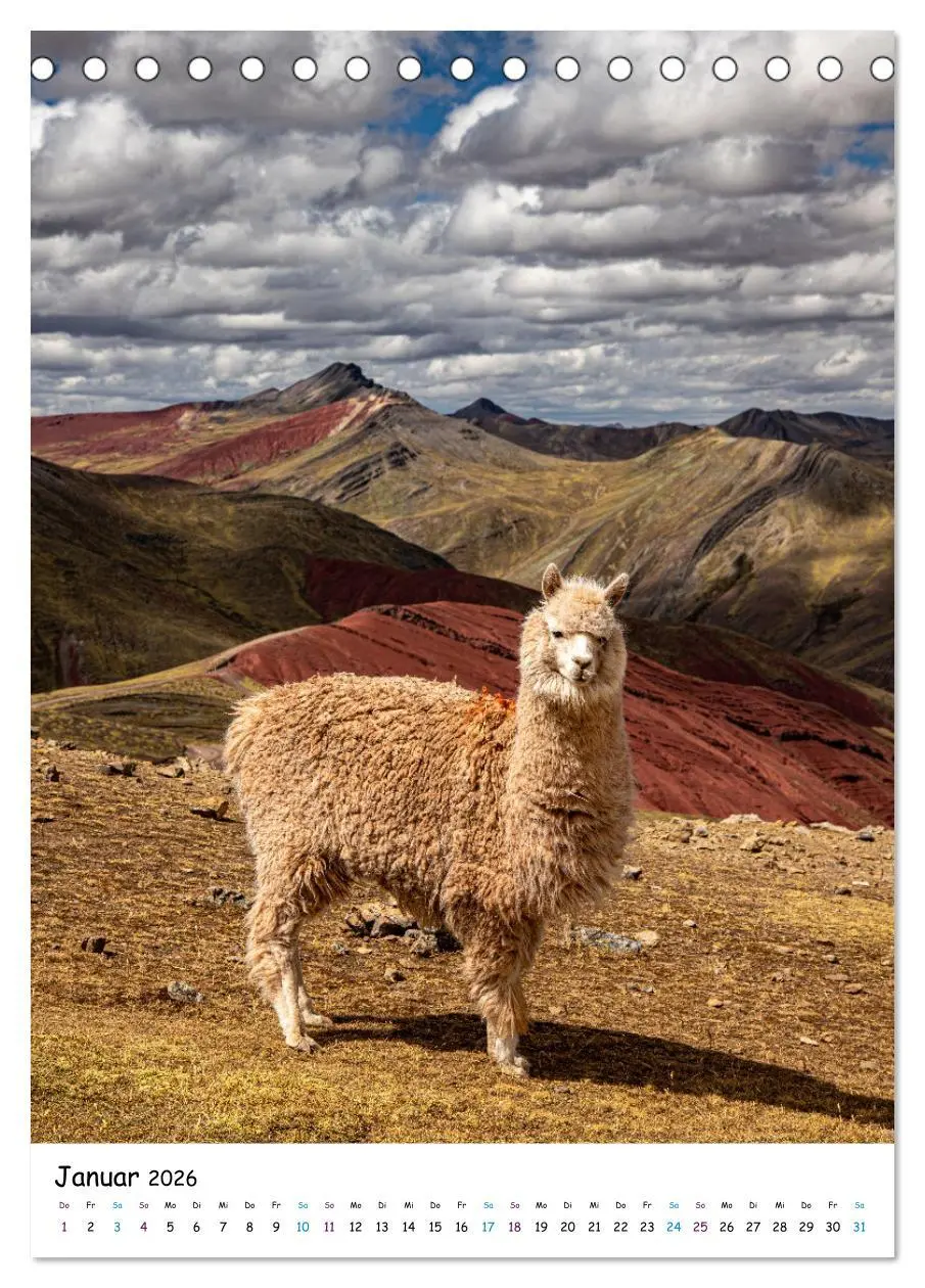 Bild: 9783516305555 | Peru in Südamerika (Tischkalender 2026 DIN A5 hoch), CALVENDO...