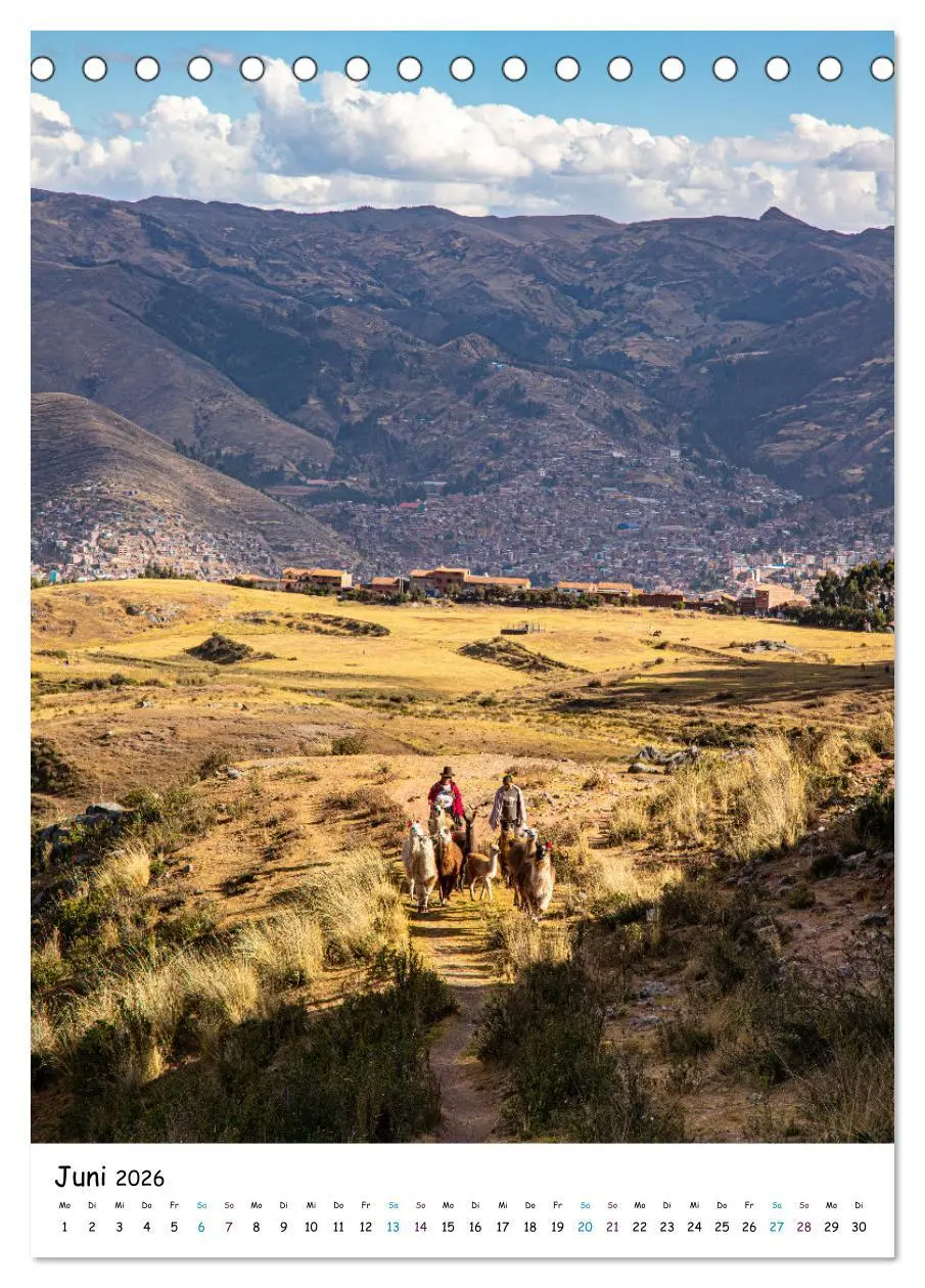 Bild: 9783516305555 | Peru in Südamerika (Tischkalender 2026 DIN A5 hoch), CALVENDO...