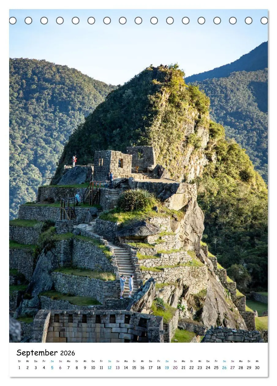 Bild: 9783516305555 | Peru in Südamerika (Tischkalender 2026 DIN A5 hoch), CALVENDO...